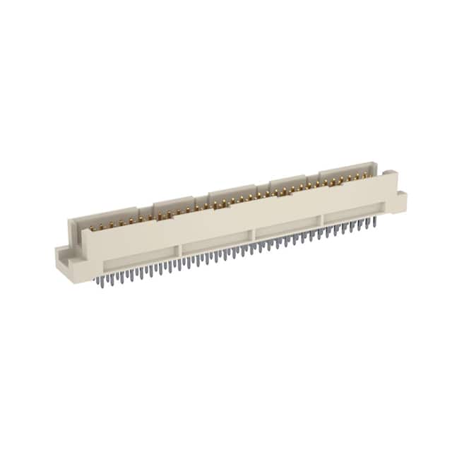 374000-E DIN R 96 POS M SLDR 4.0MM CL2
