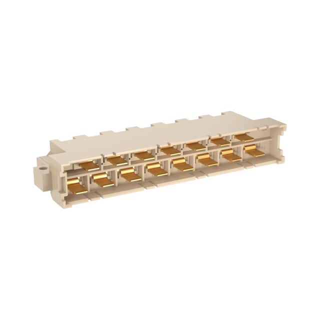 414574-E DIN H15 15POS M FASTON RA