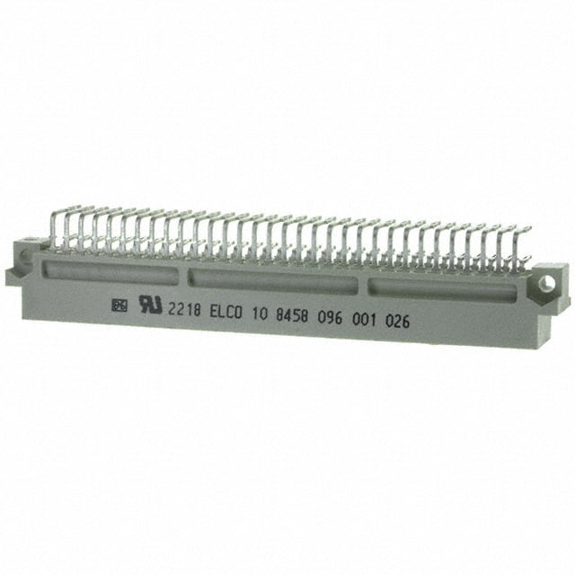 108458096001026 CONN DIN HDR 96POS PCB RA GOLD