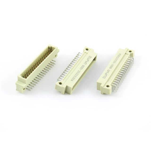 9001-35203C10A DIN41612, MALE, HALF B, AB ROW,