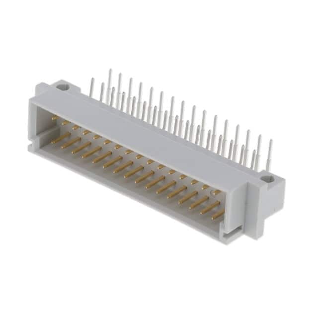 86094327313755ELF CONN DIN HDR 48POS PCB RA GOLD