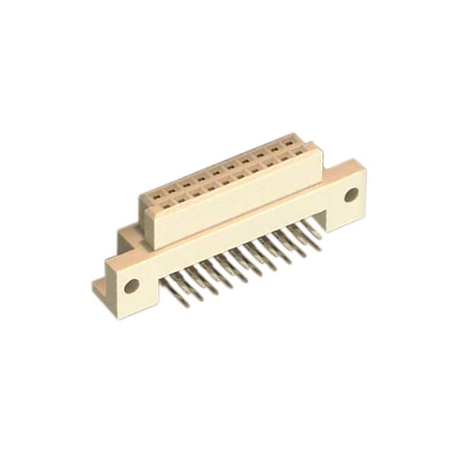 PCN13-20S-2.54DS CONN DIN RCPT 20POS PCB RA GOLD