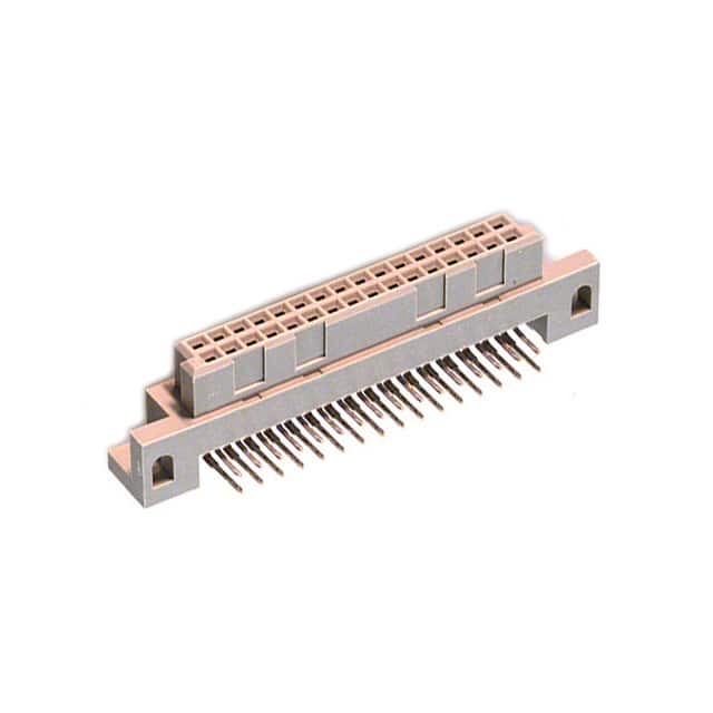 PCN10C-32S-2.54DS(72) CONN DIN RCPT 32POS PCB RA GOLD