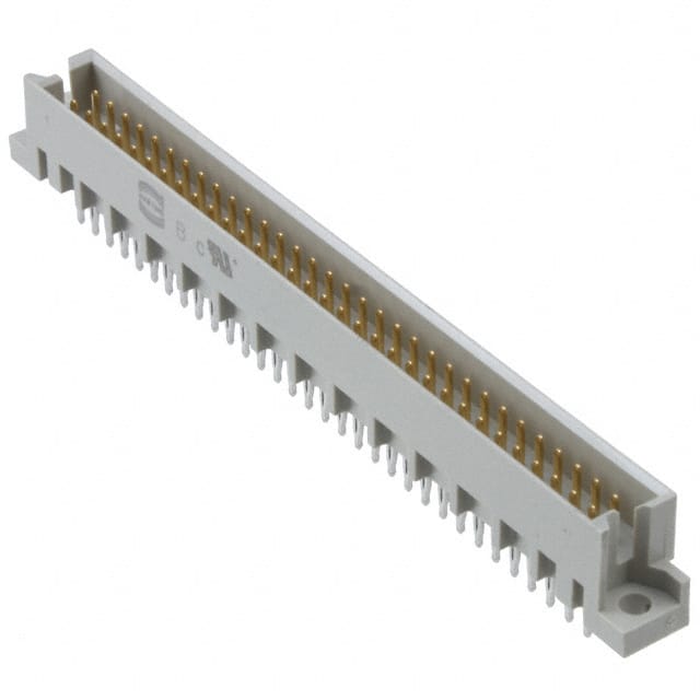 09721646904 CONN DIN HDR 64POS PNL MNT GOLD