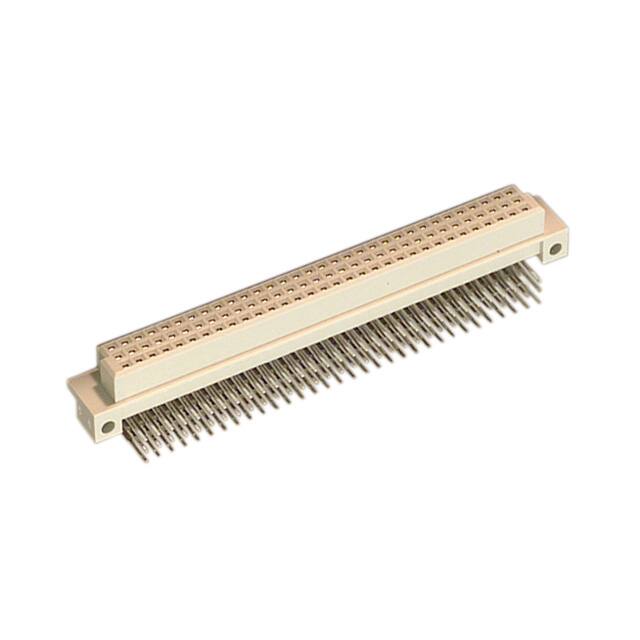 PCN13-96S-2.54DS CONN DIN RCPT 96POS PCB RA GOLD