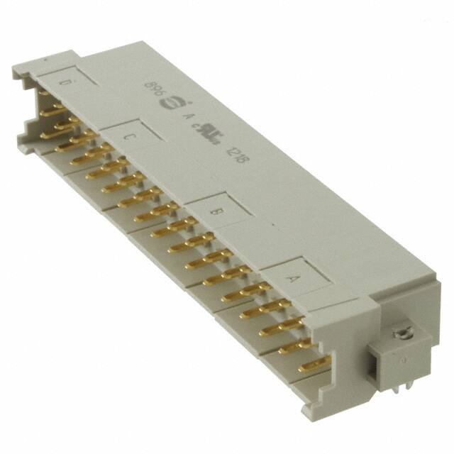 09063486901 CONN DIN HDR 48POS PCB RA GOLD