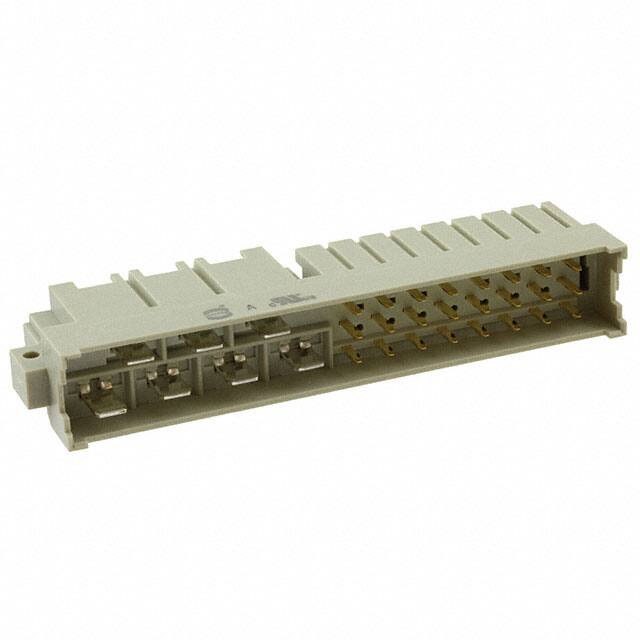 09060316921 CONN DIN HDR 31POS PCB RA GOLD