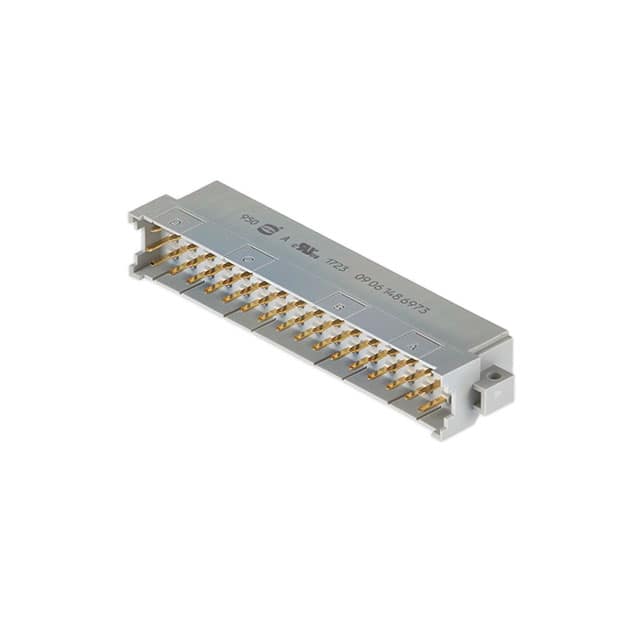 09061486973 CONN DIN HDR 48POS PCB RA GOLD