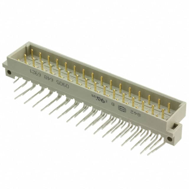 09056486921 CONN DIN HDR 48POS PCB RA GOLD
