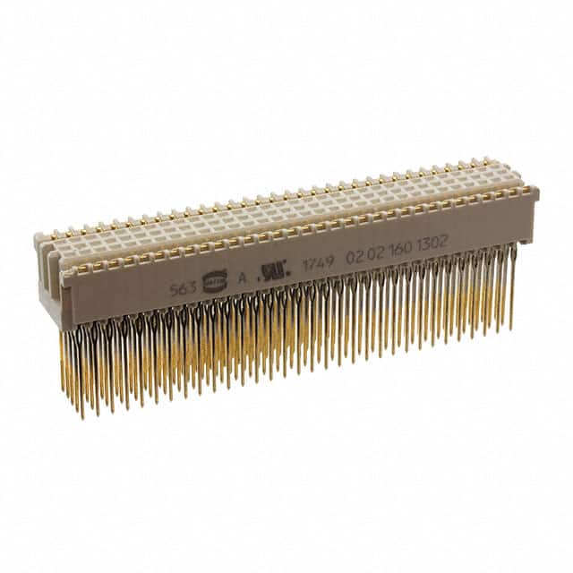 02021601302 CONN DIN RCPT 160POS PCB