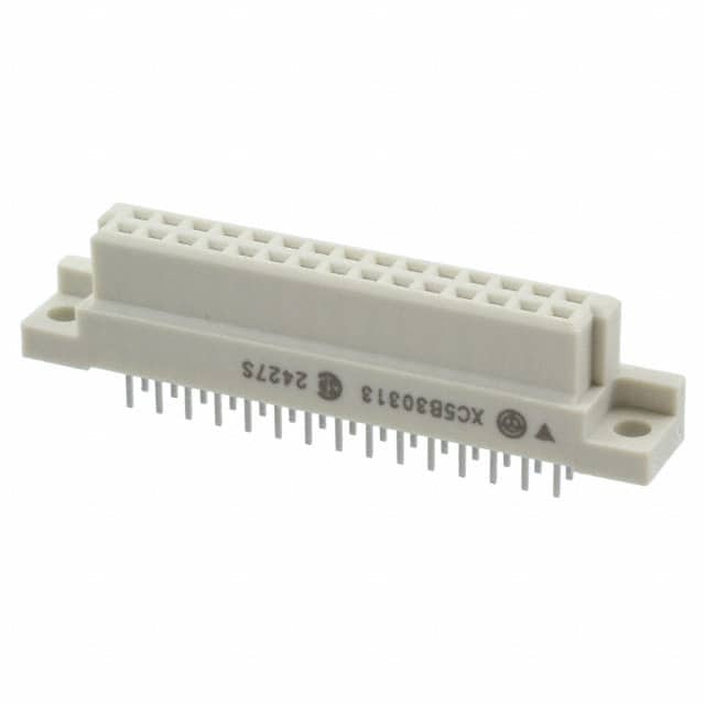 XC5B-3031-3 CONN DIN RCPT 30POS PCB GOLD