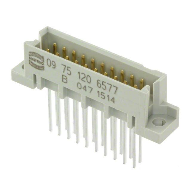 09751206577 CONN DIN HDR 20POS PCB GOLD