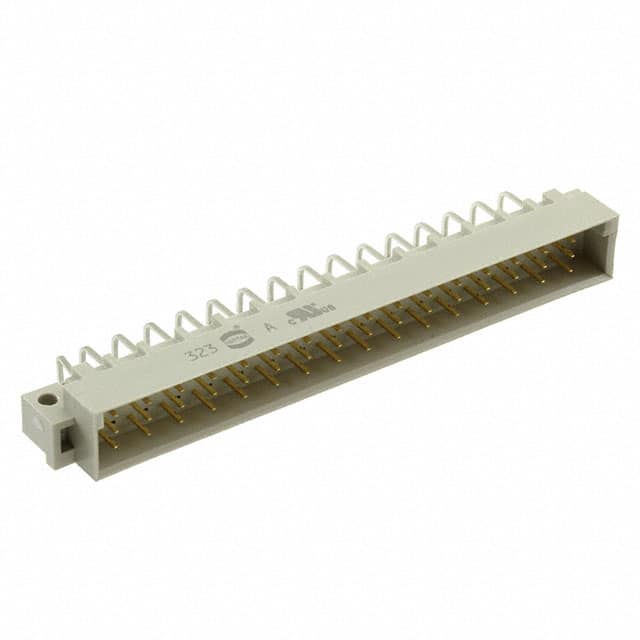 09031486921 CONN DIN HDR 96POS PCB RA GOLD