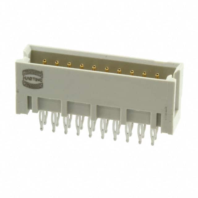 09751206504 CONN DIN HDR 20POS PCB GOLD