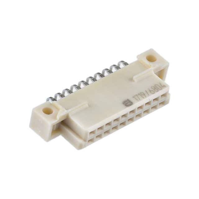 09752206804 DIN 3Q FEMALE ANGLED 20PIN PL2