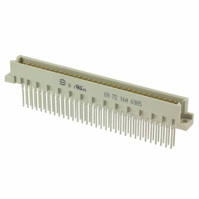 09721646985 CONN DIN HDR 64POS PCB GOLD