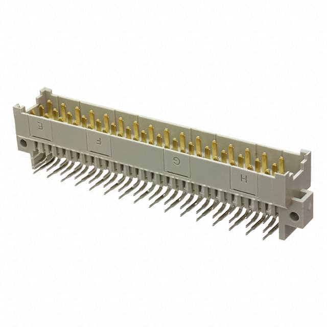 09061486901840 CONN DIN HDR 48POS PCB RA GOLD