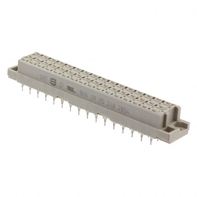 09052482854 CONN DIN RCPT 48POS PCB GOLD