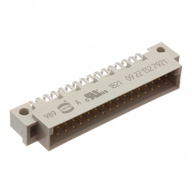 09221327921 CONN DIN HDR 32POS PCB RA GOLD