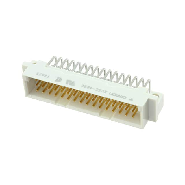 XC5C-6422 CONN DIN PLUG 64POS PCB RA GOLD
