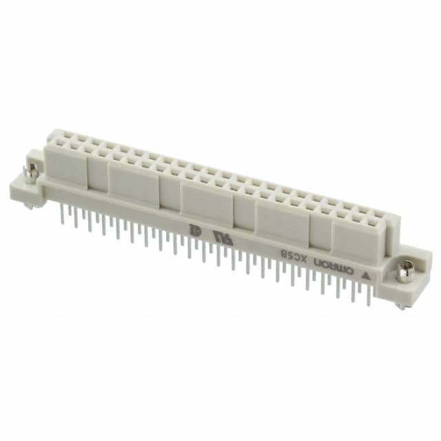 XC5B-4421 CONN DIN RCPT 44POS PCB GOLD