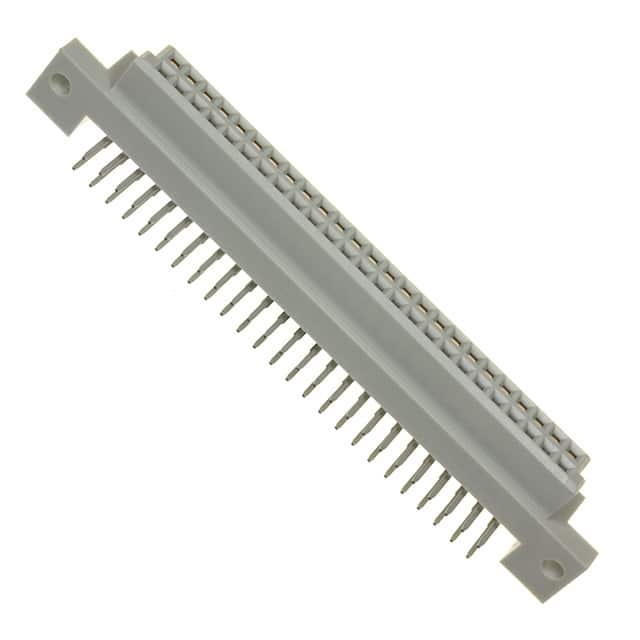 PCN13-50S-2.54DS(81) CONN DIN RCPT 50POS PCB RA GOLD