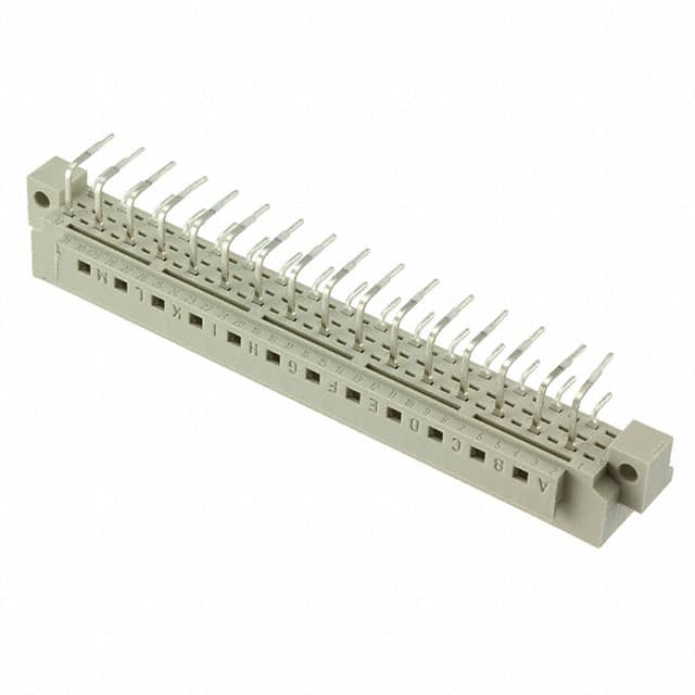 09036326921 CONN DIN HDR 96POS PCB RA GOLD