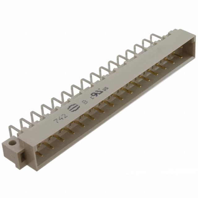 09041327921 CONN DIN HDR 32POS PCB RA GOLD