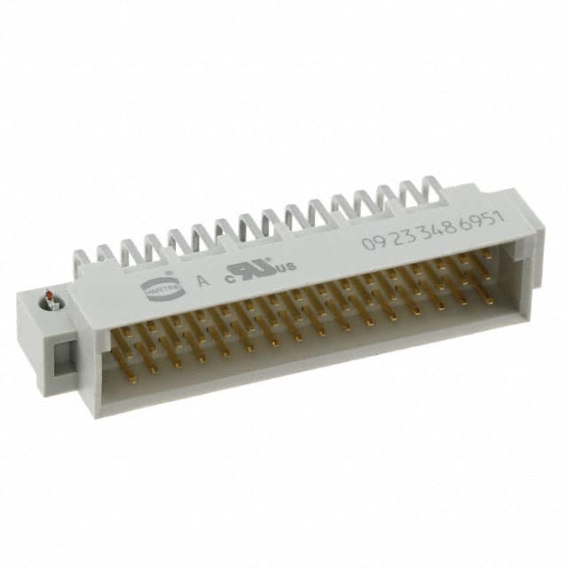 09233486951 CONN DIN HDR 48POS PCB RA GOLD