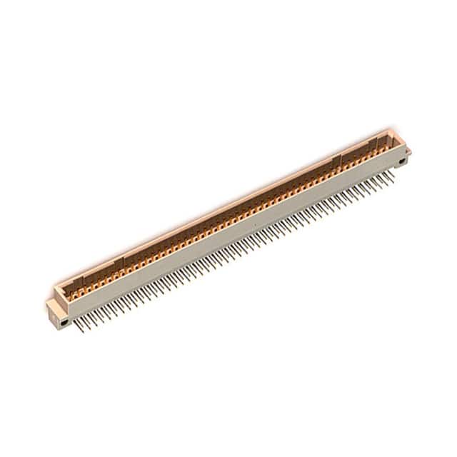 PCN10-100P-2.54DS CONN DIN HDR 100POS PCB RA GOLD