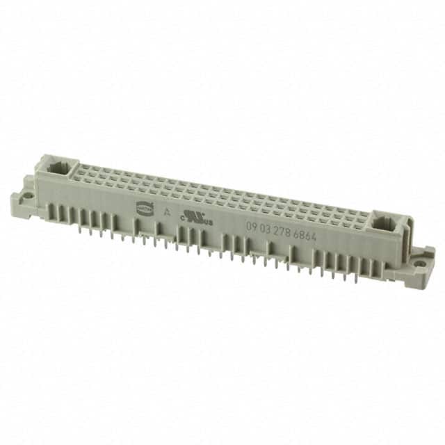 09032786864 CONN DIN RCPT 80POS PCB GOLD