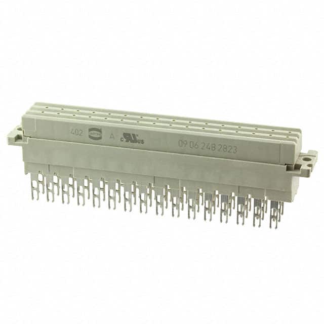 09062482823 CONN DIN RCPT 48POS PNL MNT GOLD