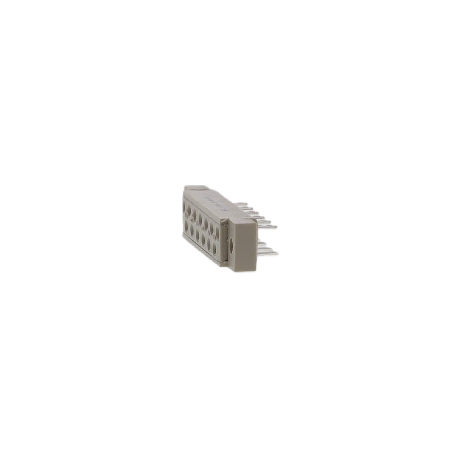 102A10019X CONN DIN RCPT 13POS PNL MNT GOLD