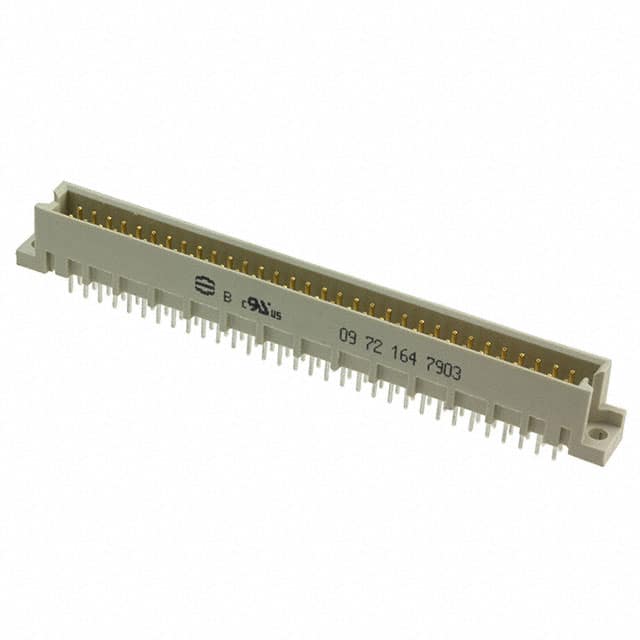 09721647903 CONN DIN HDR 64POS PCB GOLD