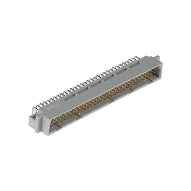 PCN10-96P-2.54DS(77) CONN DIN HDR 96POS PCB RA GOLD