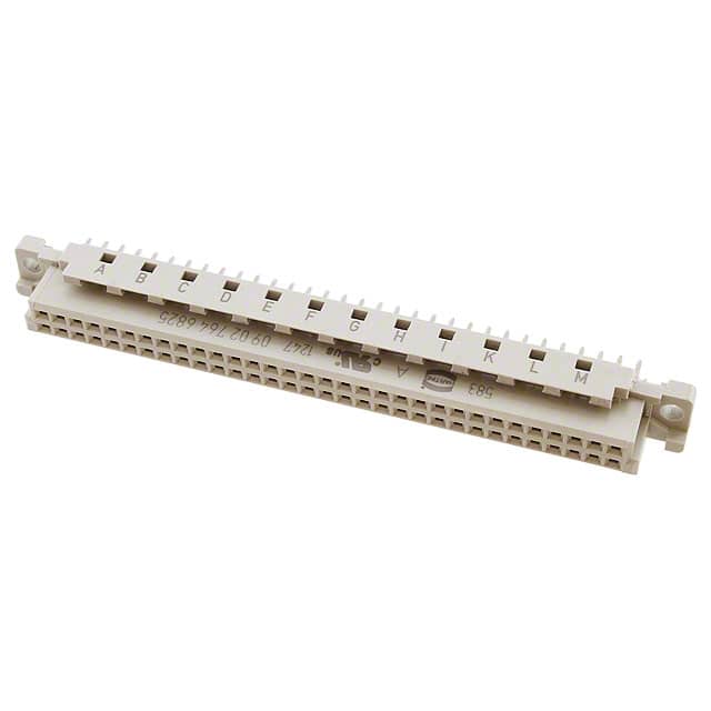 09027646825 CONN DIN RCPT 64POS PNL MNT GOLD