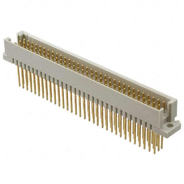 1-536067-4 CONN DIN PLUG 96POS PCB GOLD