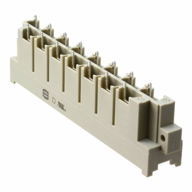 09060152914 CONN DIN HDR 15POS PCB RA