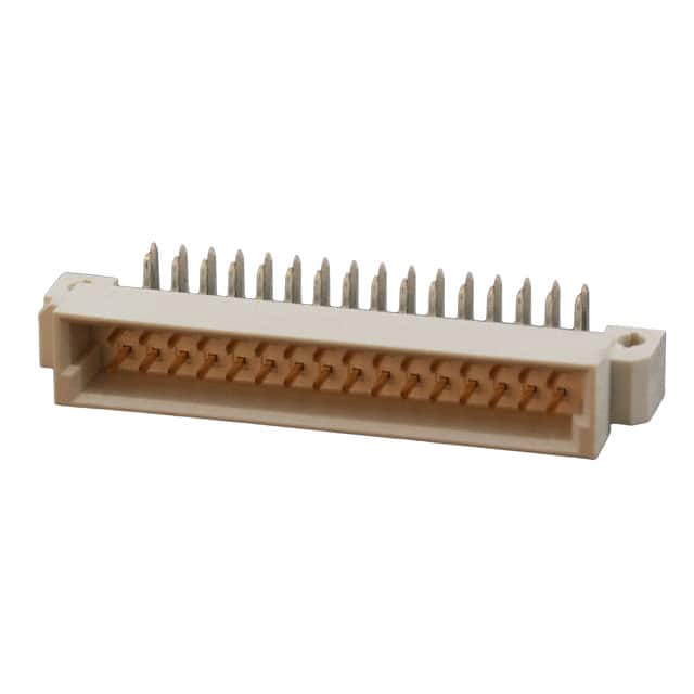 5-1393644-9 CONN DIN PLUG 32POS PCB RA GOLD