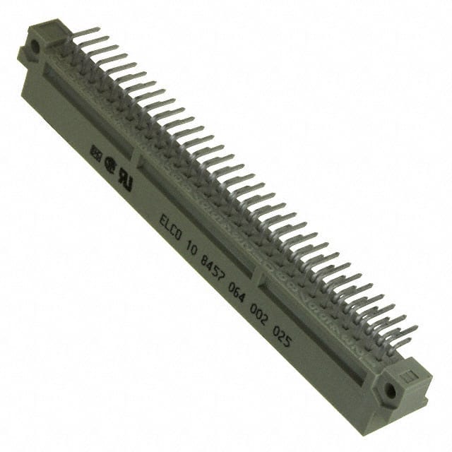 108457064002025 CONN DIN HDR 64POS PCB RA GOLD