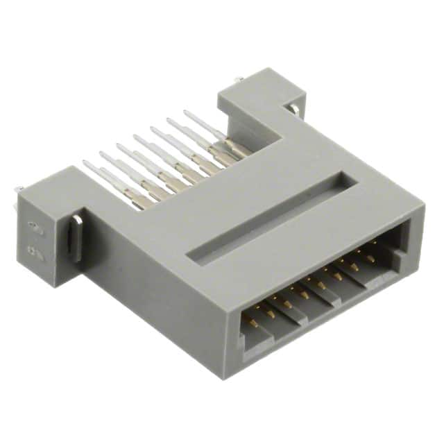 PCN10H-16P-2.54DSA(72) CONN DIN HDR 16POS PCB GOLD