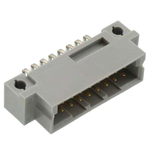 PCN10A-16P-2.54DS(72) CONN DIN HDR 16POS PCB RA GOLD