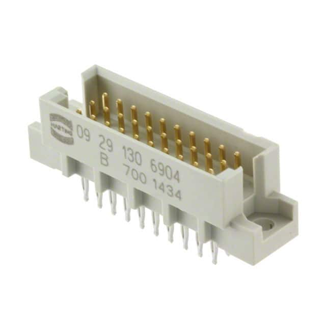 09291306904 CONN DIN HDR 30POS PCB GOLD