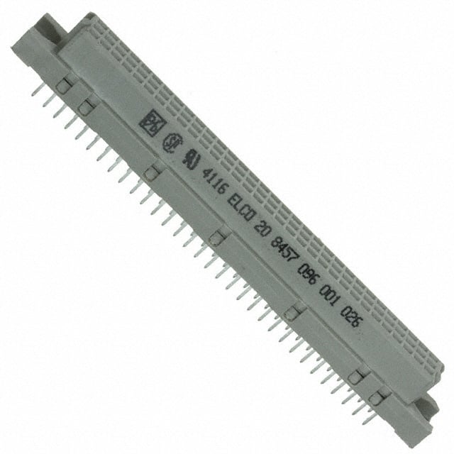 208457096001026 CONN DIN RCPT 96POS PCB GOLD