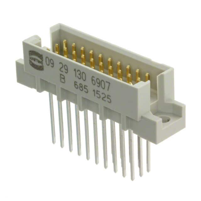 09291306907 CONN DIN HDR 30POS PCB GOLD