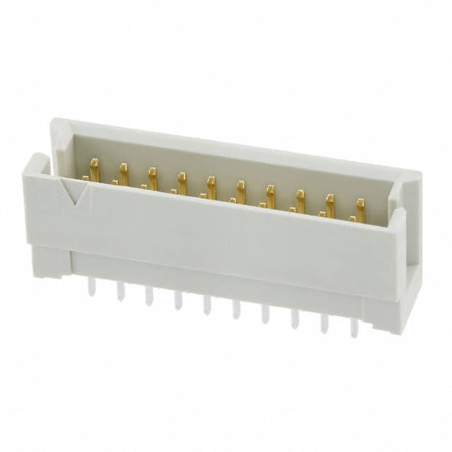 09751206592 CONN DIN HDR 20POS PCB GOLD