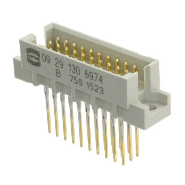 09291306974 CONN DIN HDR 30POS PCB GOLD
