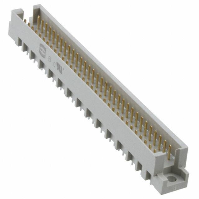 09731646902 CONN DIN HDR 96POS PNL MNT GOLD