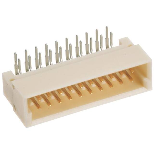 09241206579 CONN DIN HDR 20POS PCB RA GOLD