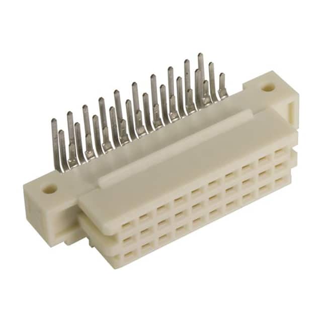 09294306801 DIN 3R FEMALE ANGLED 30PIN W/